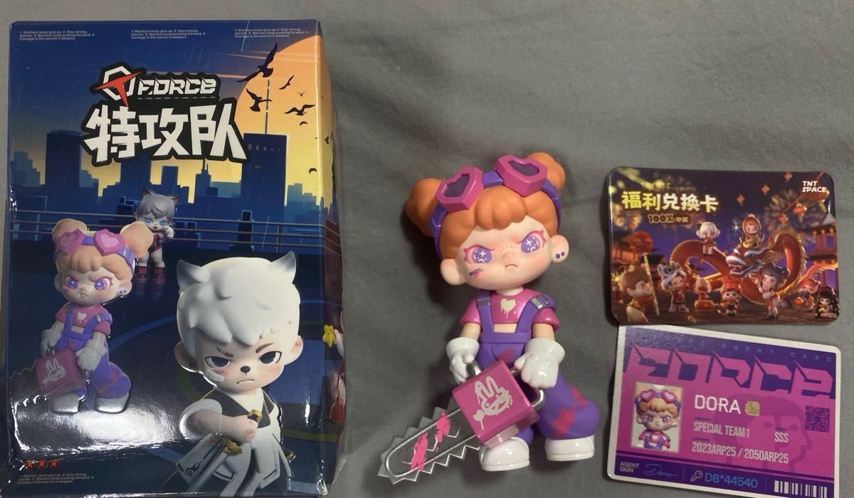 ポップマートドラフィギュア TNT SPACE Dora|Yahoo!フリマ(旧 ポップマートドラフィギュア TNT SPACE Dora|Yahoo!フリマ(旧