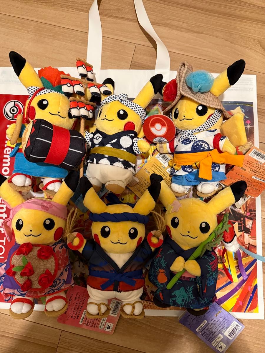 新品未使用】ポケモンセンタートウホク お祭りごっこ ピカチュウ 新品未使用】ポケモンセンタートウホク お祭りごっこ ピカチュウ