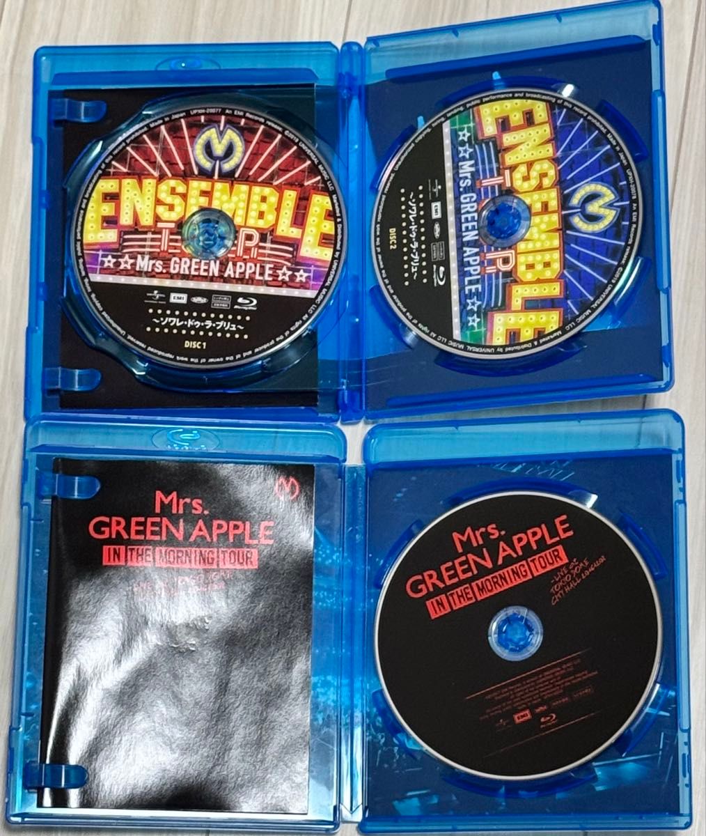 贅沢 激安/新作 新品】Mrs. 6本セット DVD LIVE APPLE GREEN ミュージック