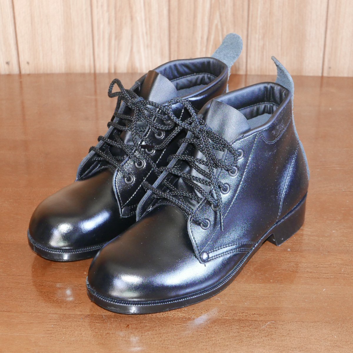  light work middle compilation on shoes 23.5cm EEE Angel M212P imitation leather . core none work shoes Work shoes black 