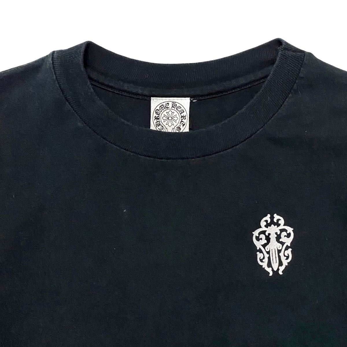 CHROME HEARTS クロムハーツ 90s 初期 プリント 長袖 Tシャツ CHROME HEARTS クロムハーツ 90s 初期 プリント 長袖 Tシャツ