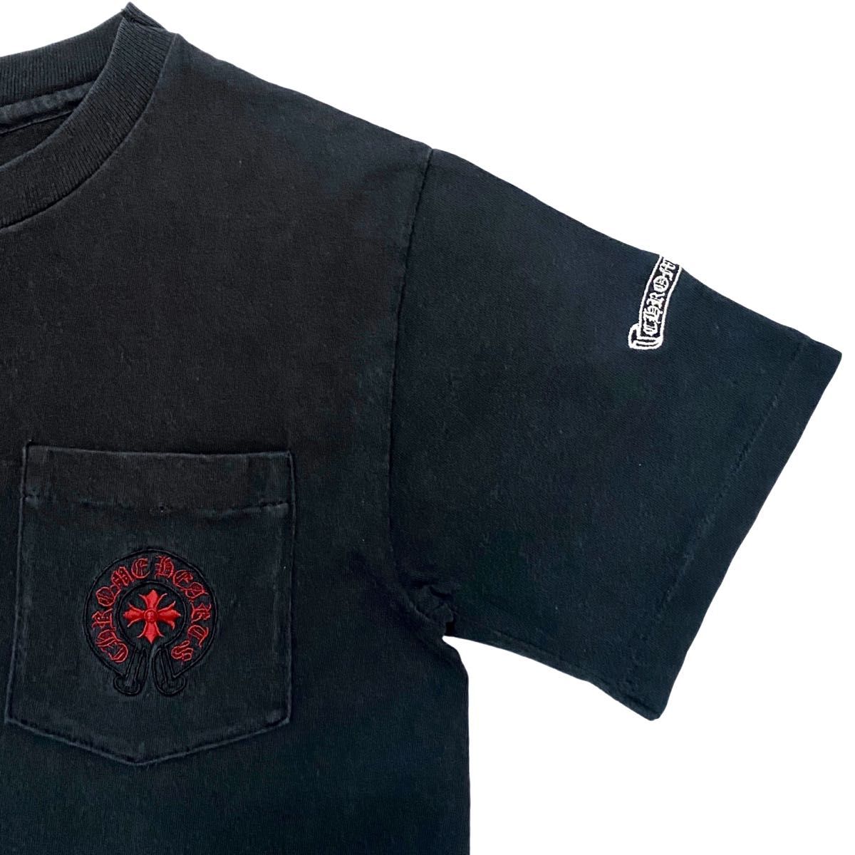 CHROME HEARTS クロムハーツ 90s 初期 刺繍 プリント 半袖 T CHROME HEARTS クロムハーツ 90s 初期 刺繍 プリント 半袖 T