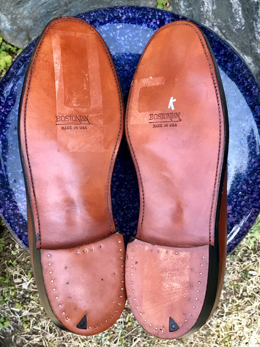 デッドストック ボストニアン BOSTONIAN ウィングチップ 靴（FLORSHEIM 