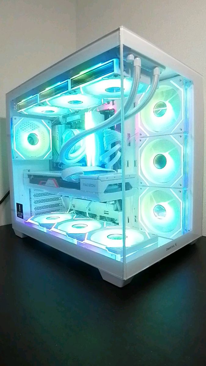 新品】光る白色ゲーミングPC[i5 14400F/RTX4060Ti/メモリ32GB 新品】光る白色ゲーミングPC[i5 14400F/RTX4060Ti/メモリ32GB