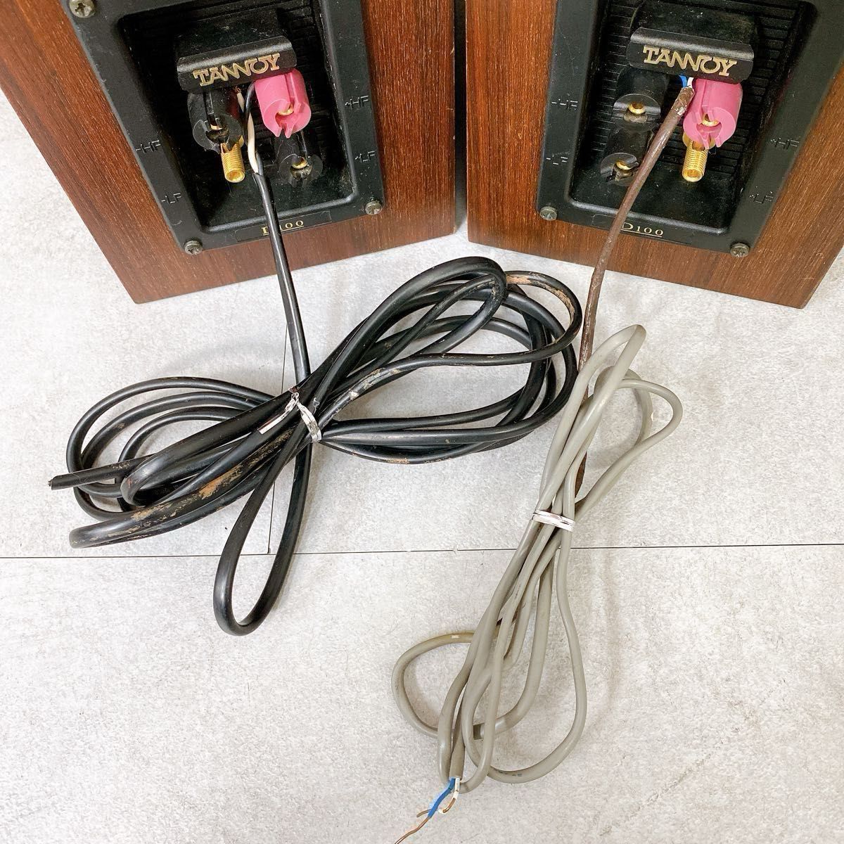 W158 TANNOY タンノイ D100 スピーカーシステム ローズウッド W158 TANNOY タンノイ D100 スピーカーシステム ローズウッド