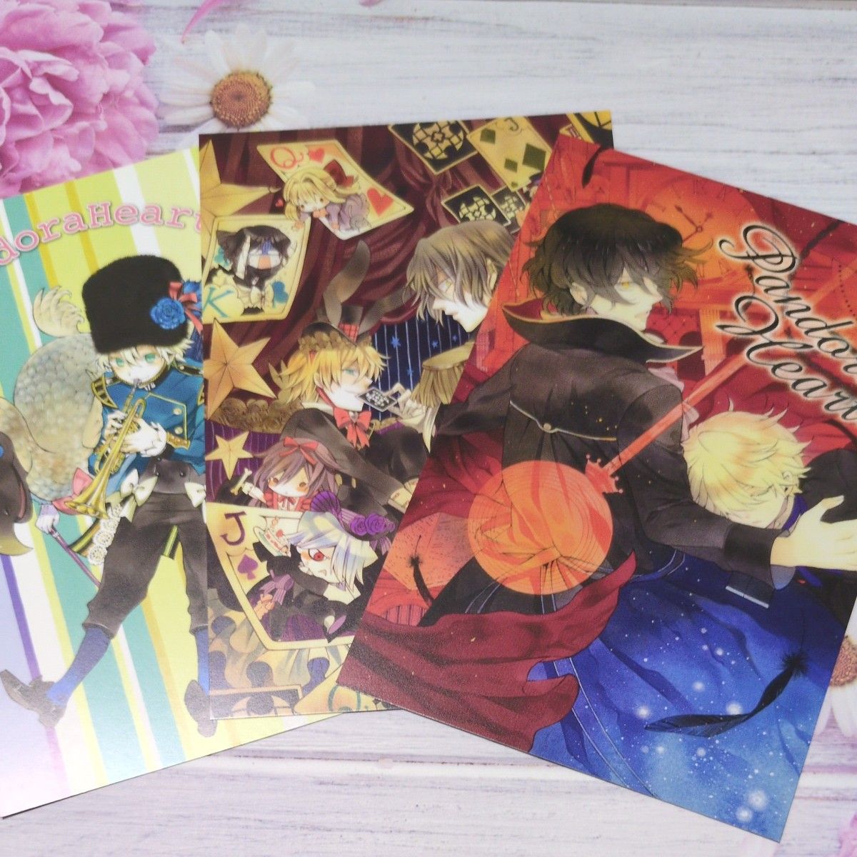 PandoraHearts パンドラハーツ ポストカード 3枚セット|Yahoo PandoraHearts パンドラハーツ ポストカード 3枚セット|Yahoo