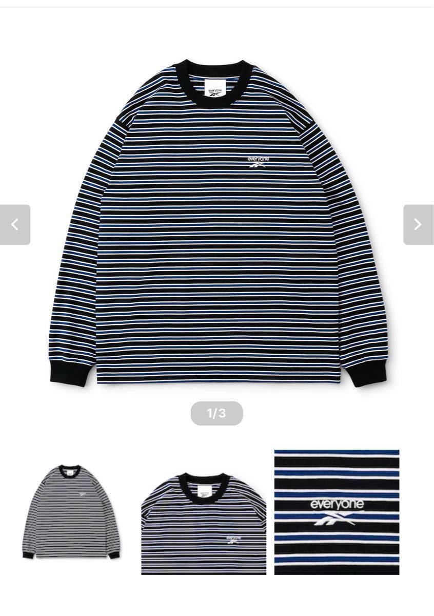 REEBOK everyone CLASSIC BORDER TEE サイズL