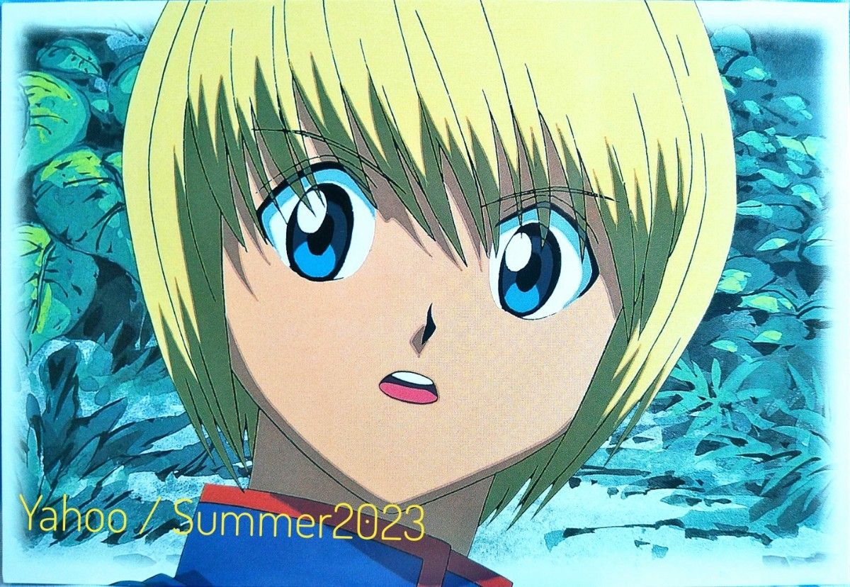 HUNTER×HUNTER ブロマイド クラピカ No 21 ポストカード HUNTER×HUNTER ブロマイド クラピカ No 21 ポストカード