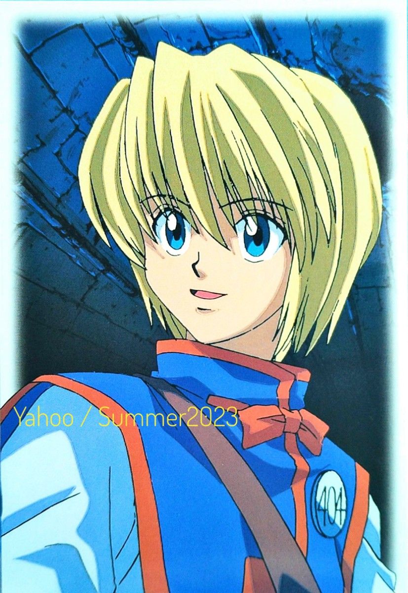 HUNTER×HUNTER ブロマイド クラピカ No 17 ポストカード HUNTER×HUNTER ブロマイド クラピカ No 17 ポストカード