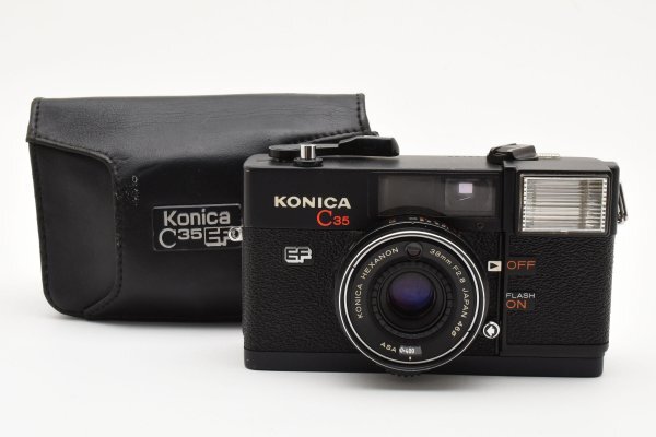 ☆美品☆ コニカ Konica C35 EF コンパクトフィルムカメラ MS49 ☆美品☆ コニカ Konica C35 EF コンパクトフィルムカメラ MS49
