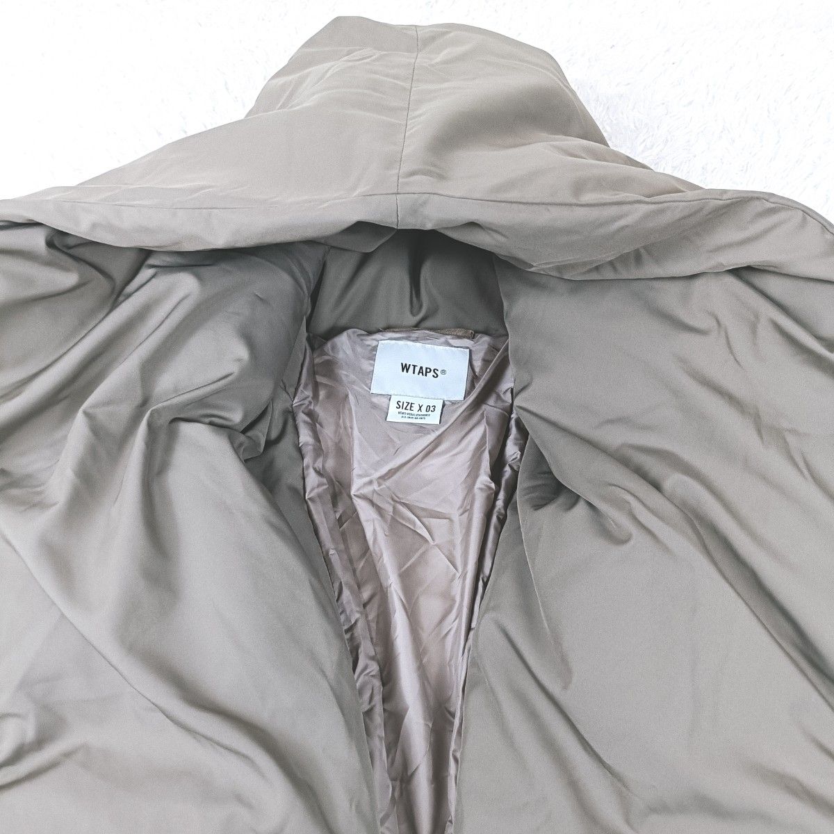 WTAPS ダブルタップス HANTEN パデッドジャケット 中綿 WTAPS ダブルタップス HANTEN パデッドジャケット 中綿