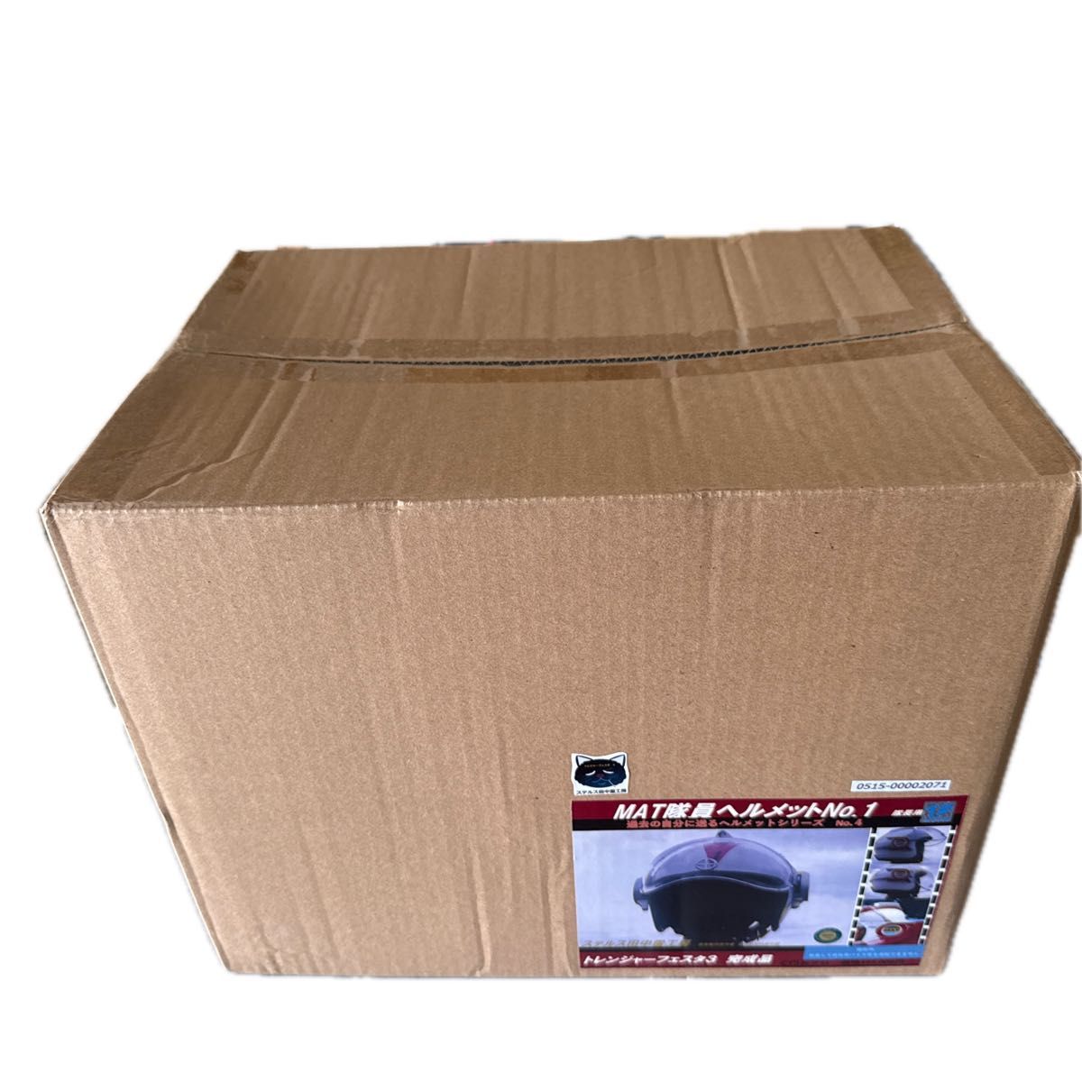 完成品 ステルス田中雷工房 MAT隊員ヘルメットNo 1 隊長用 完成品 ステルス田中雷工房 MAT隊員ヘルメットNo 1 隊長用