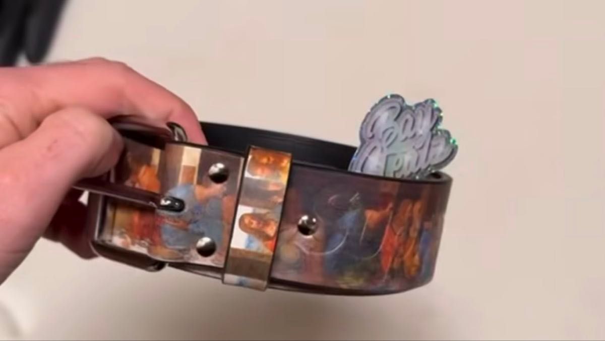 Supreme Last Supper Leather Belt Supreme Last Supper Leather Belt
