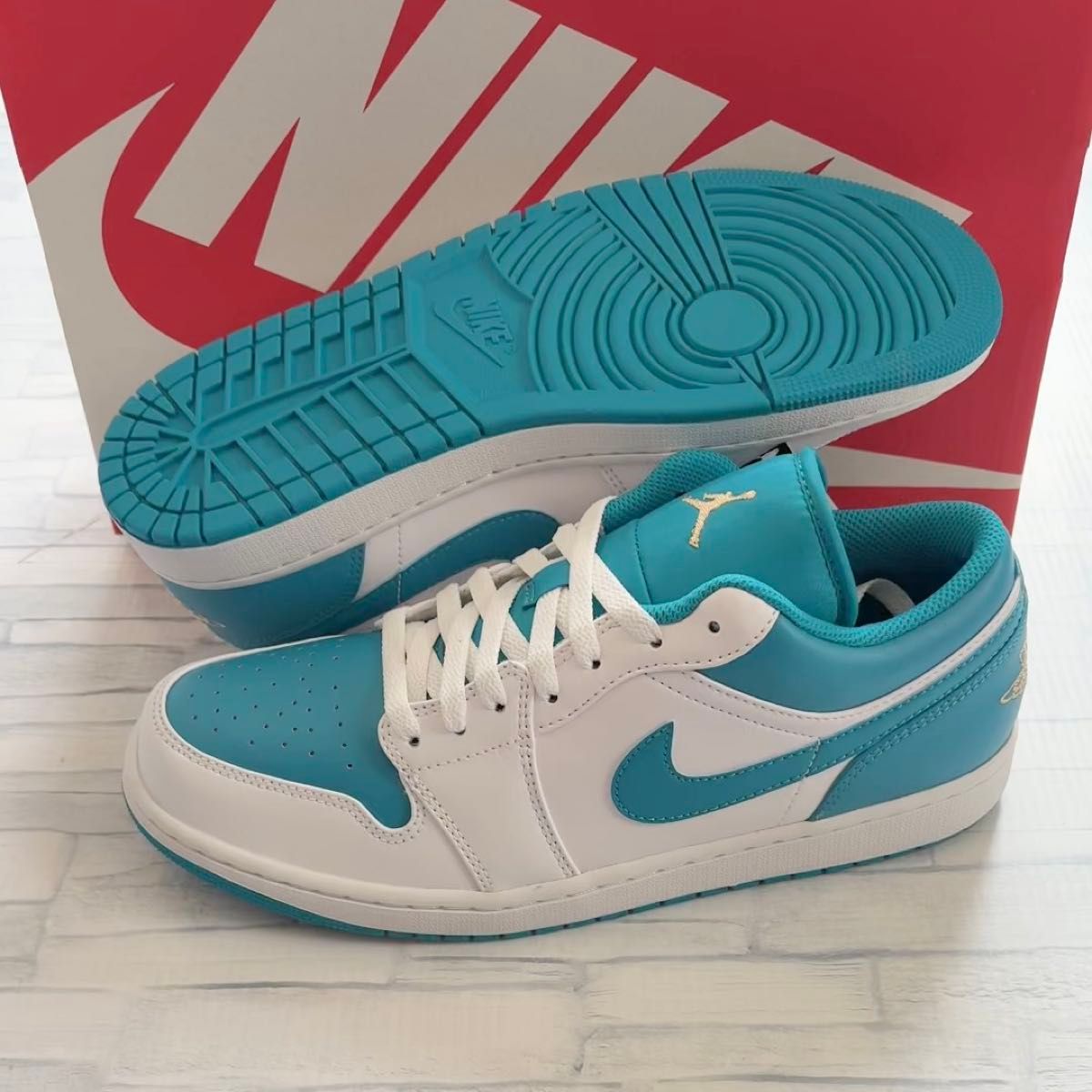 NIKE AIR JORDAN 1 LOW "AQUATONE" ナイキ エア ジョーダン 1 ロー "アクアトーン" 28.0㎝