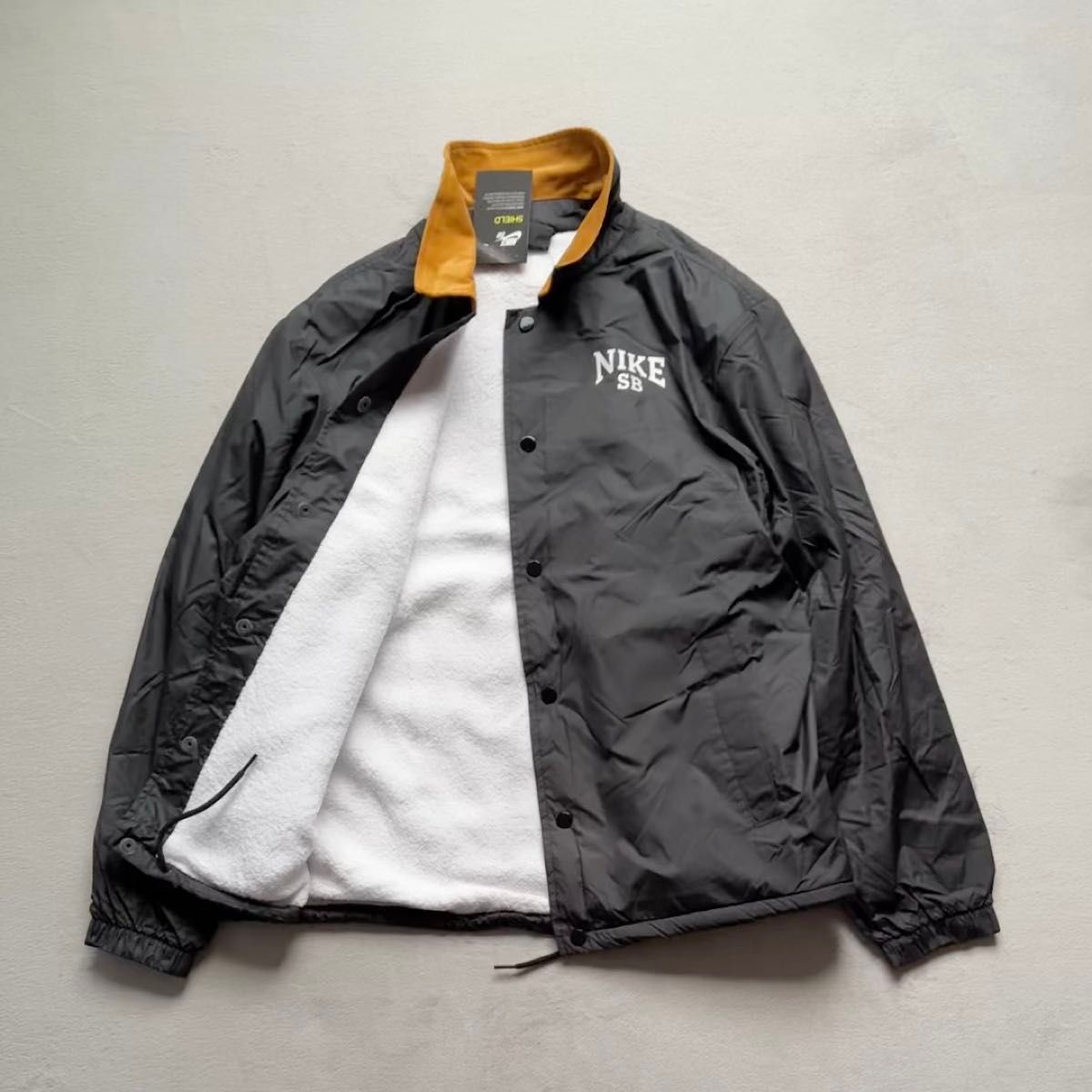 NIKE SB ナイキエスビー ノベルティー コーチズジャケット コーチジャケット 裏ボア 襟コーデュロイ 新品 M スケボー
