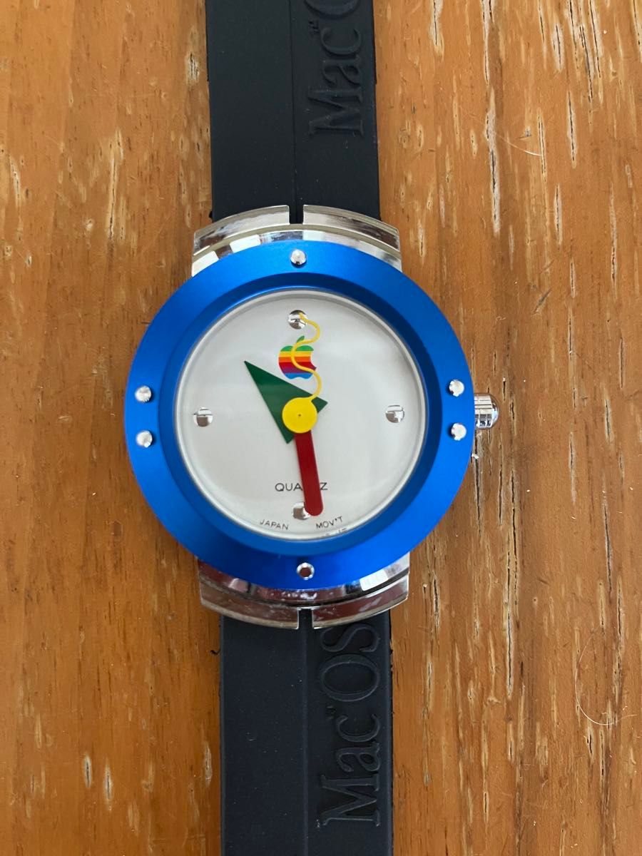 レア品・未使用】1991年 Apple Watch Mac OS ノベルティウォッチ レア品・未使用】1991年 Apple Watch Mac OS ノベルティウォッチ