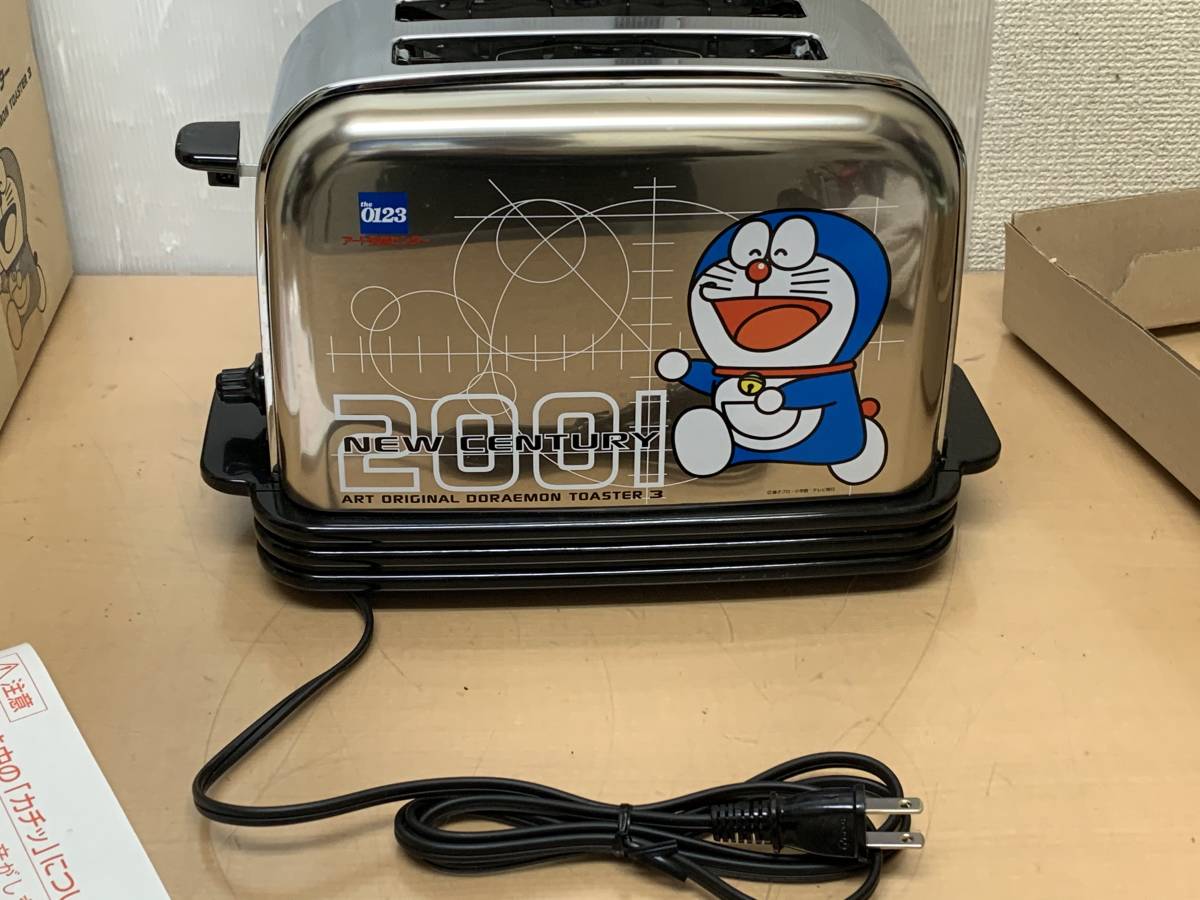 ヤフオク 開封済み 未使用 ドラえもんトースター3 01