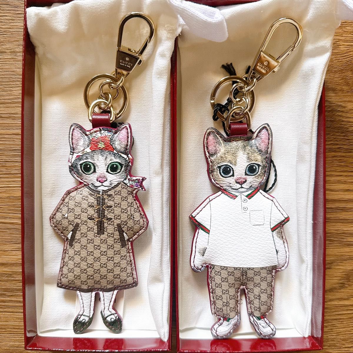 GUCCI ヒグチユウコ チャーム 2個セット ボリス ボー GUCCI ヒグチユウコ チャーム 2個セット ボリス ボー