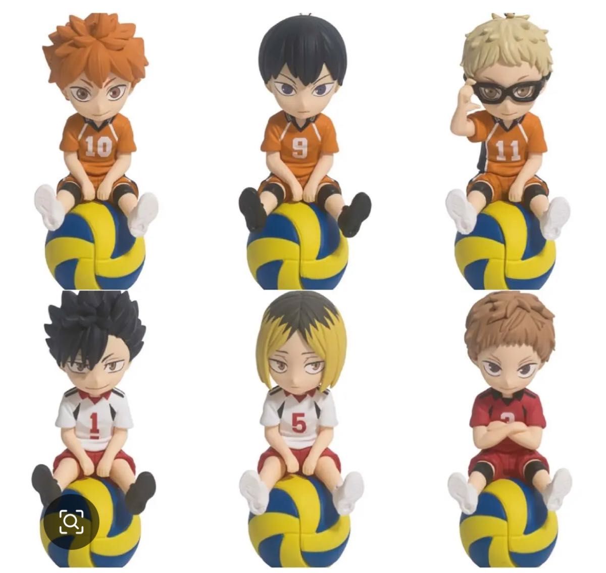 新品】ハイキュー プチっとのりマス セカンドユニフォーム vol1 新品】ハイキュー プチっとのりマス セカンドユニフォーム vol1