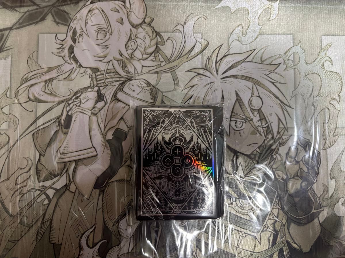 遊戯王 ハーフプレイマット ニューロン 新品未開封 白の物語 遊戯王 ハーフプレイマット ニューロン 新品未開封 白の物語