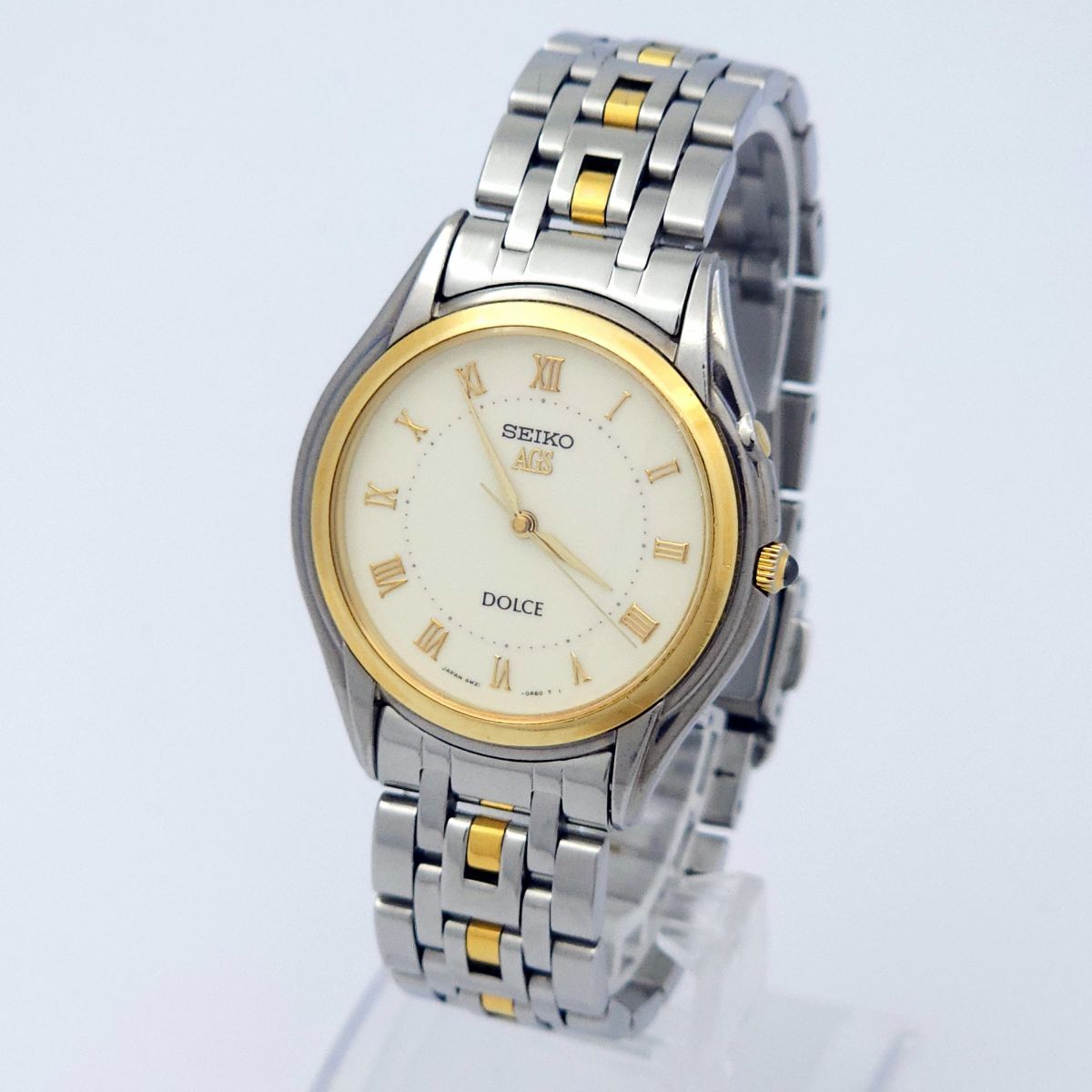 ▽訳あり 1円 SEIKO セイコー ドルチェ AGS 4M21-0A50 オートQZ ▽訳あり 1円 SEIKO セイコー ドルチェ AGS 4M21-0A50 オートQZ