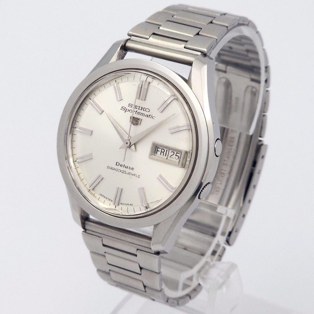 1円 SEIKO セイコー スポーツマチック 5デラックス 7619-9010 1円 SEIKO セイコー スポーツマチック 5デラックス 7619-9010