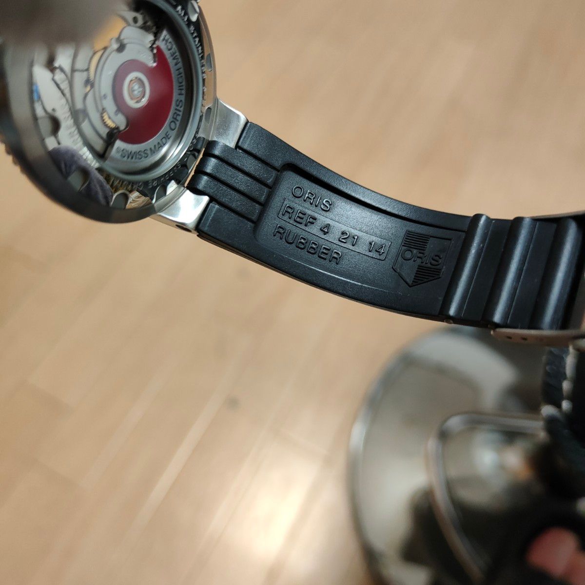 ORIS オリス ダイバーズ 7555 ブラックダイヤル メンズ 自動巻き ORIS オリス ダイバーズ 7555 ブラックダイヤル メンズ 自動巻き