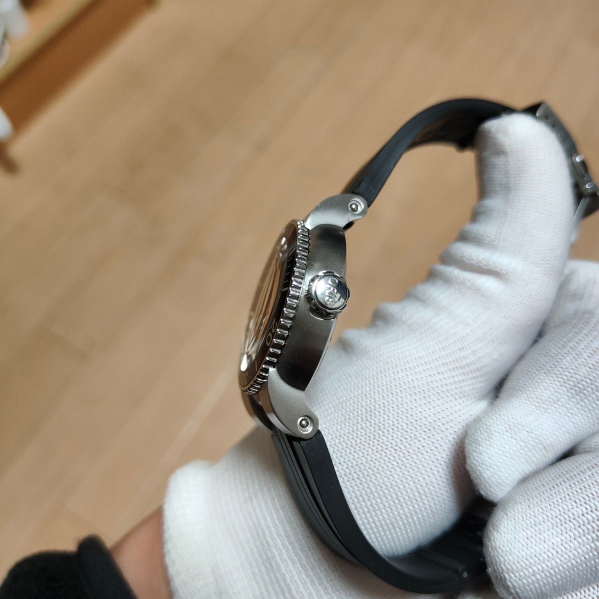 ORIS オリス ダイバーズ 7555 ブラックダイヤル メンズ 自動巻き ORIS オリス ダイバーズ 7555 ブラックダイヤル メンズ 自動巻き