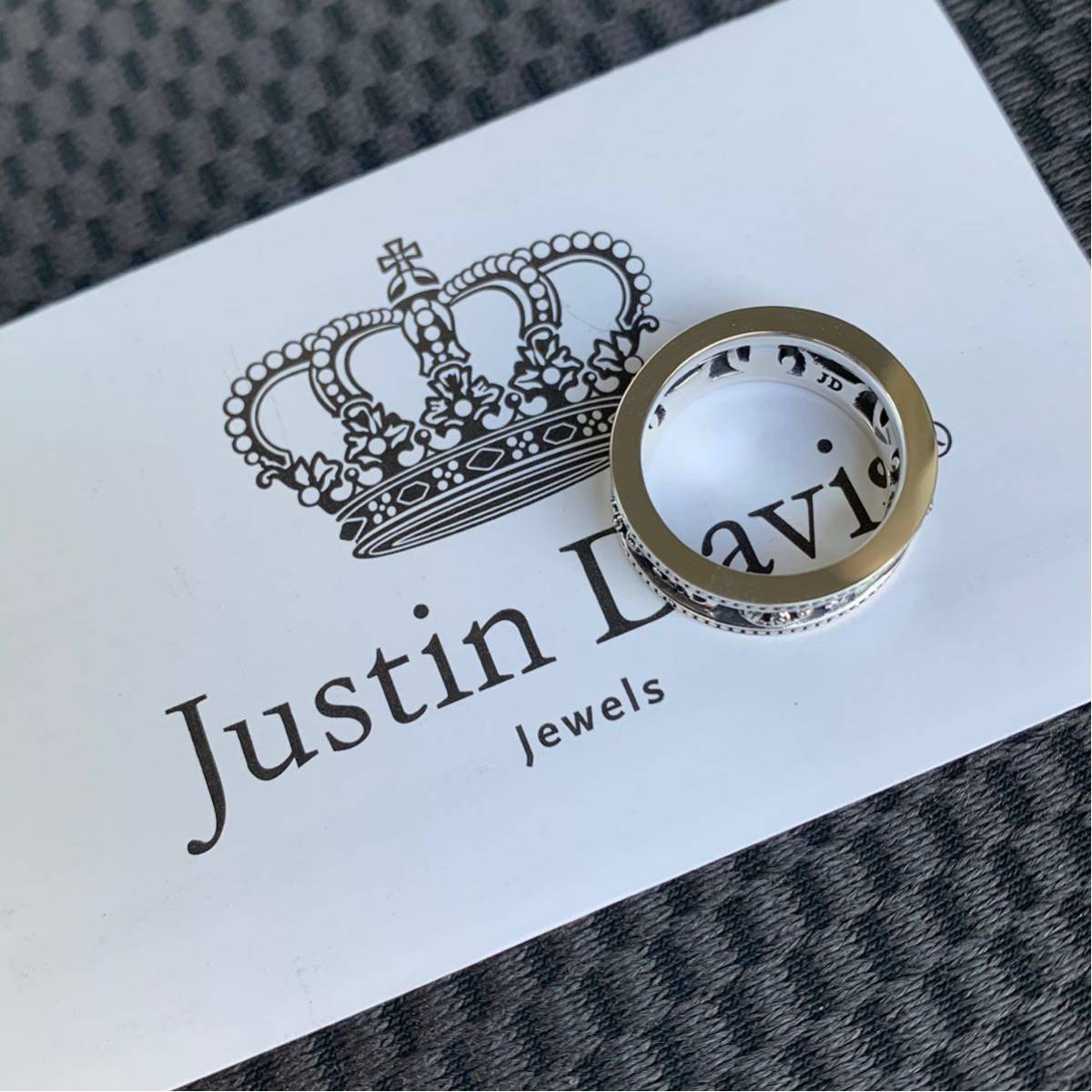 新品◆JUSTIN DAVIS◆FAME RING◆9号◆クラウンリング◆定価27,500円◆SRJ755◆_画像4