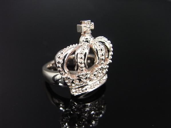  new goods *JUSTIN DAVIS*DUTCHESS RING*7 number * Crown ring * regular price 35,200 jpy *SRJ320* records out of production *