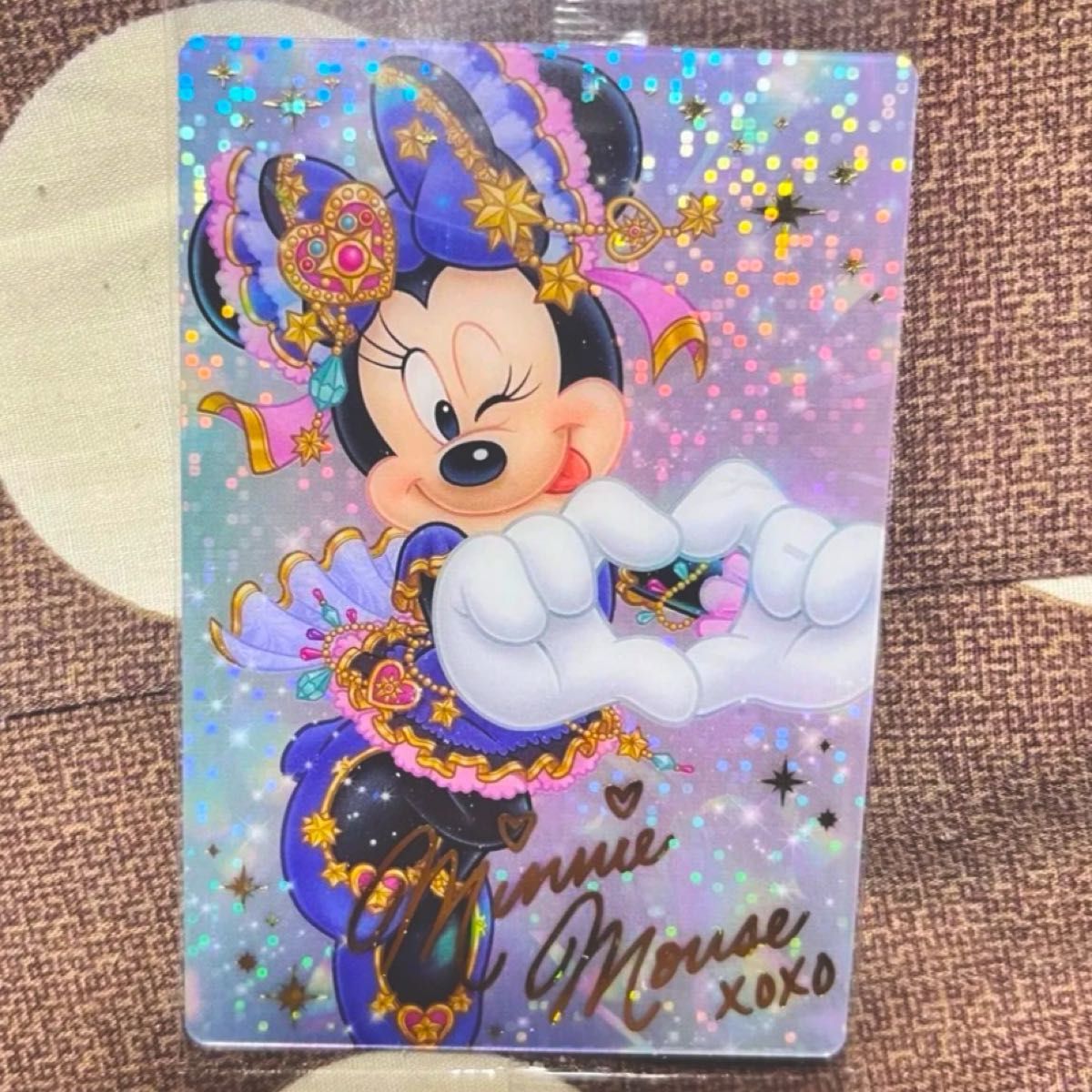 ミニーマウス スペシャルアートカード ディズニー ウエハース ミニーマウス スペシャルアートカード ディズニー ウエハース