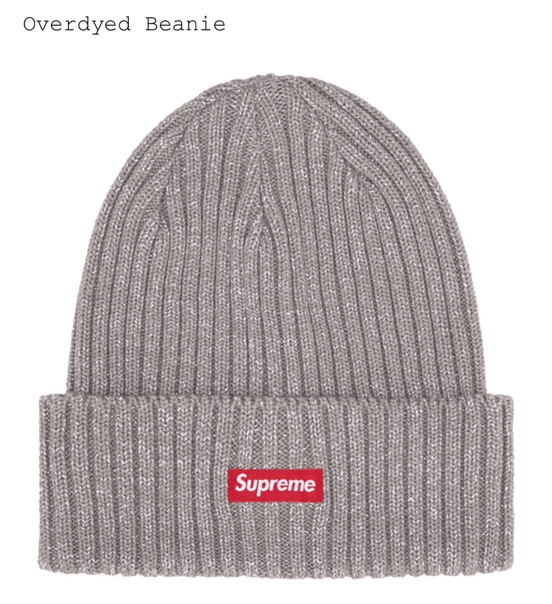 25ss Supreme Overdyed Beanie MetallicSilverオーバータイド 25ss Supreme Overdyed Beanie MetallicSilverオーバータイド