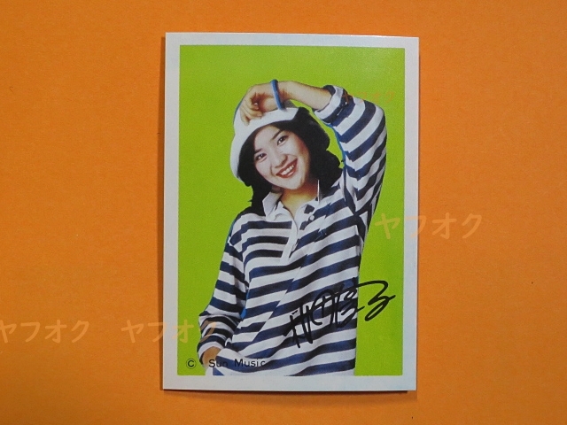 идол карта * Sakura рисовое поле .._ шляпа _bf(1970 годы _ маленький размер Pro мой do_ Showa Retro _ дагаси магазин * автограф ) идол карта * Sakura рисовое поле .._ шляпа _bf(1970 годы _ маленький размер Pro мой do_ Showa Retro _ дагаси магазин * автограф )