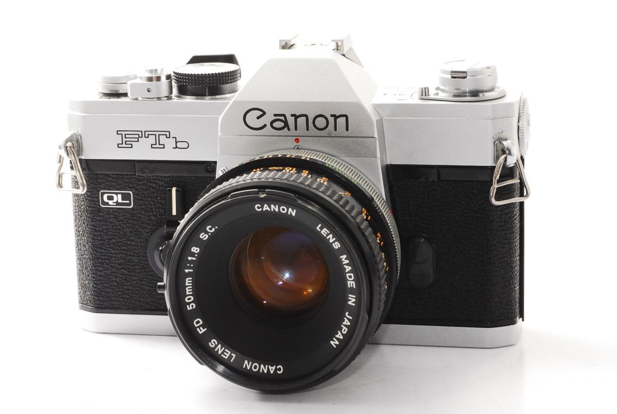 ☆良品☆ キヤノン CANON FTb QL ボディ + FD 50mm F1.8 S.C. ☆良品☆ キヤノン CANON FTb QL ボディ + FD 50mm F1.8 S.C.
