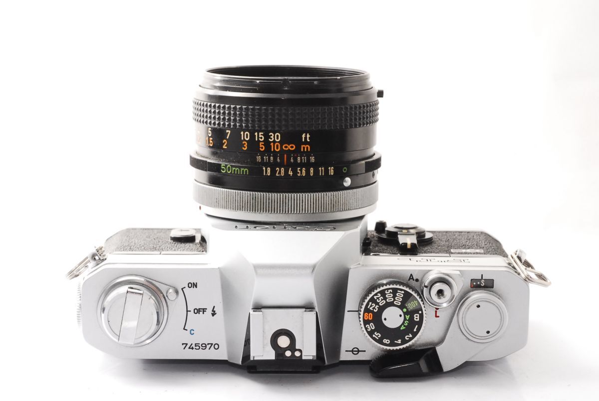 ☆良品☆ キヤノン CANON FTb QL ボディ + FD 50mm F1.8 S.C. ☆良品☆ キヤノン CANON FTb QL ボディ + FD 50mm F1.8 S.C.