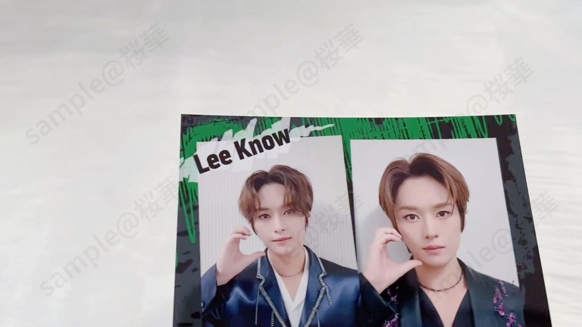 straykids リノ Leeknow thesound 直筆サイン入りフォト