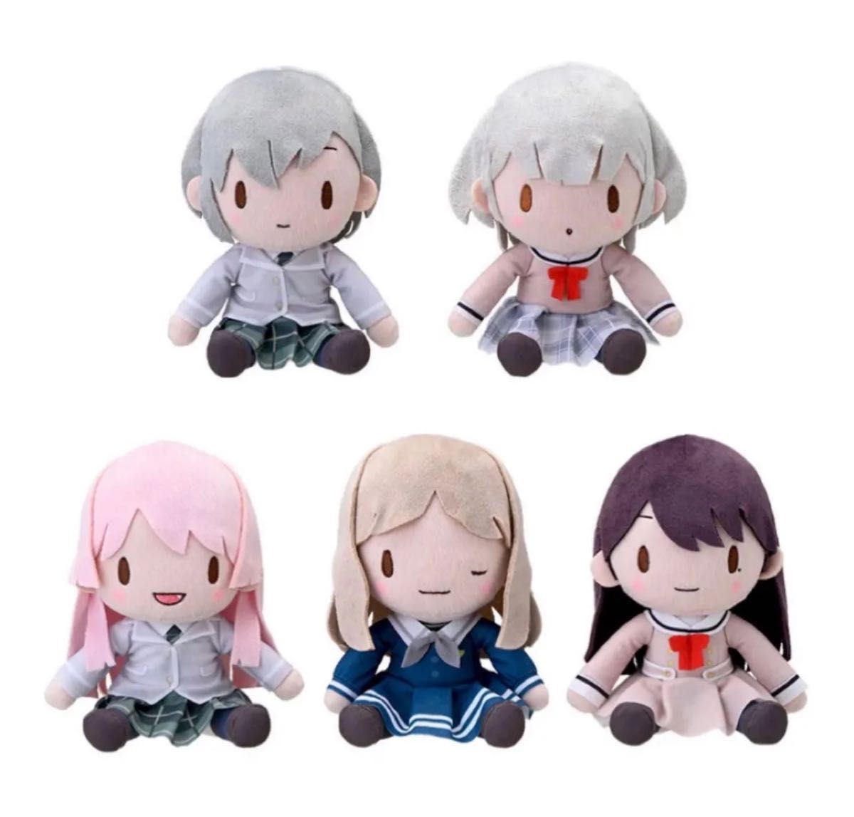 BanGDream バンドリ ふわぷちぬいぐるみ“MyGO ” 全5種類セット BanGDream バンドリ ふわぷちぬいぐるみ“MyGO ” 全5種類セット