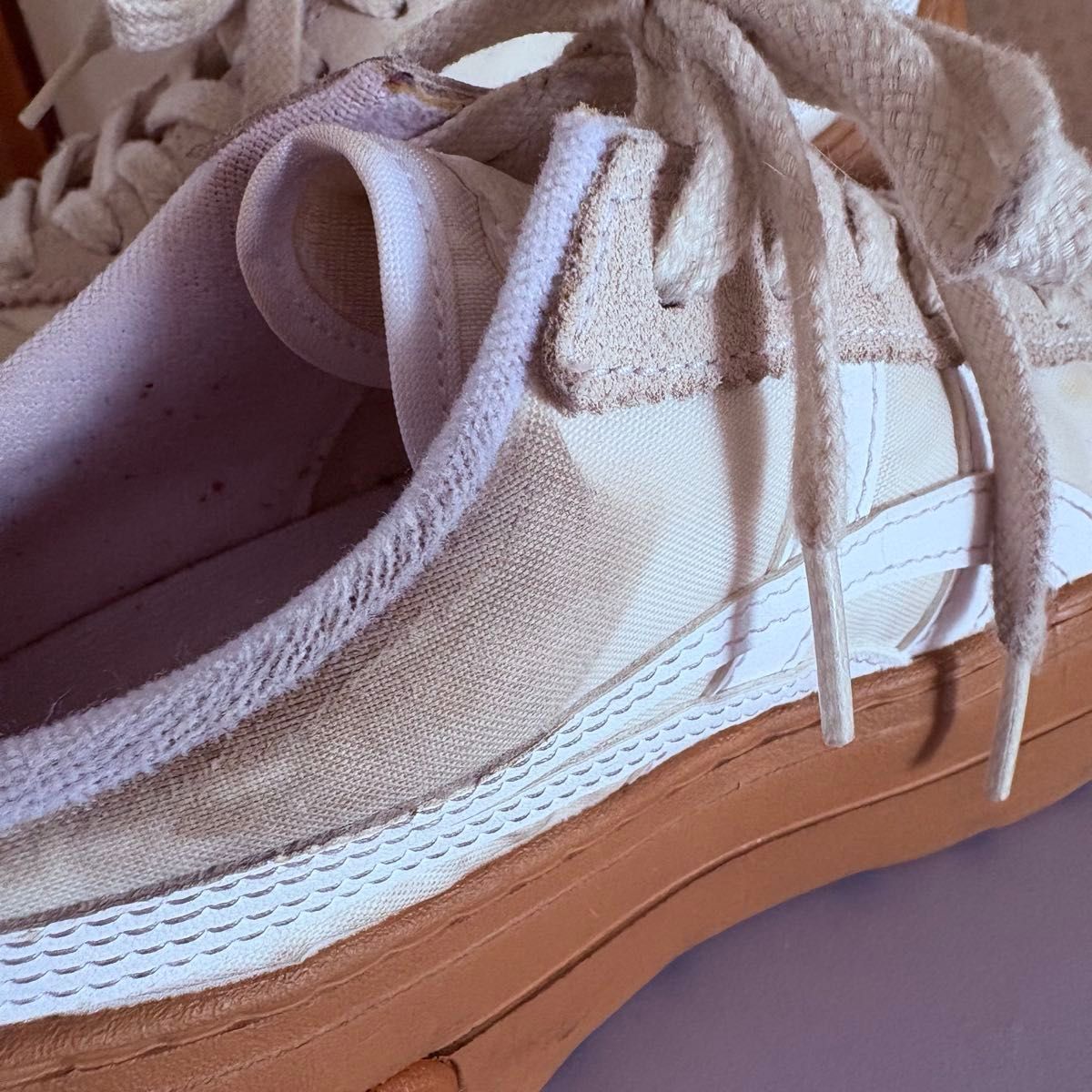 Onitsuka Tiger】DELEGATION CHUNK 24 5 白 スニーカー オニツカ Onitsuka Tiger】DELEGATION CHUNK 24 5 白 スニーカー オニツカ