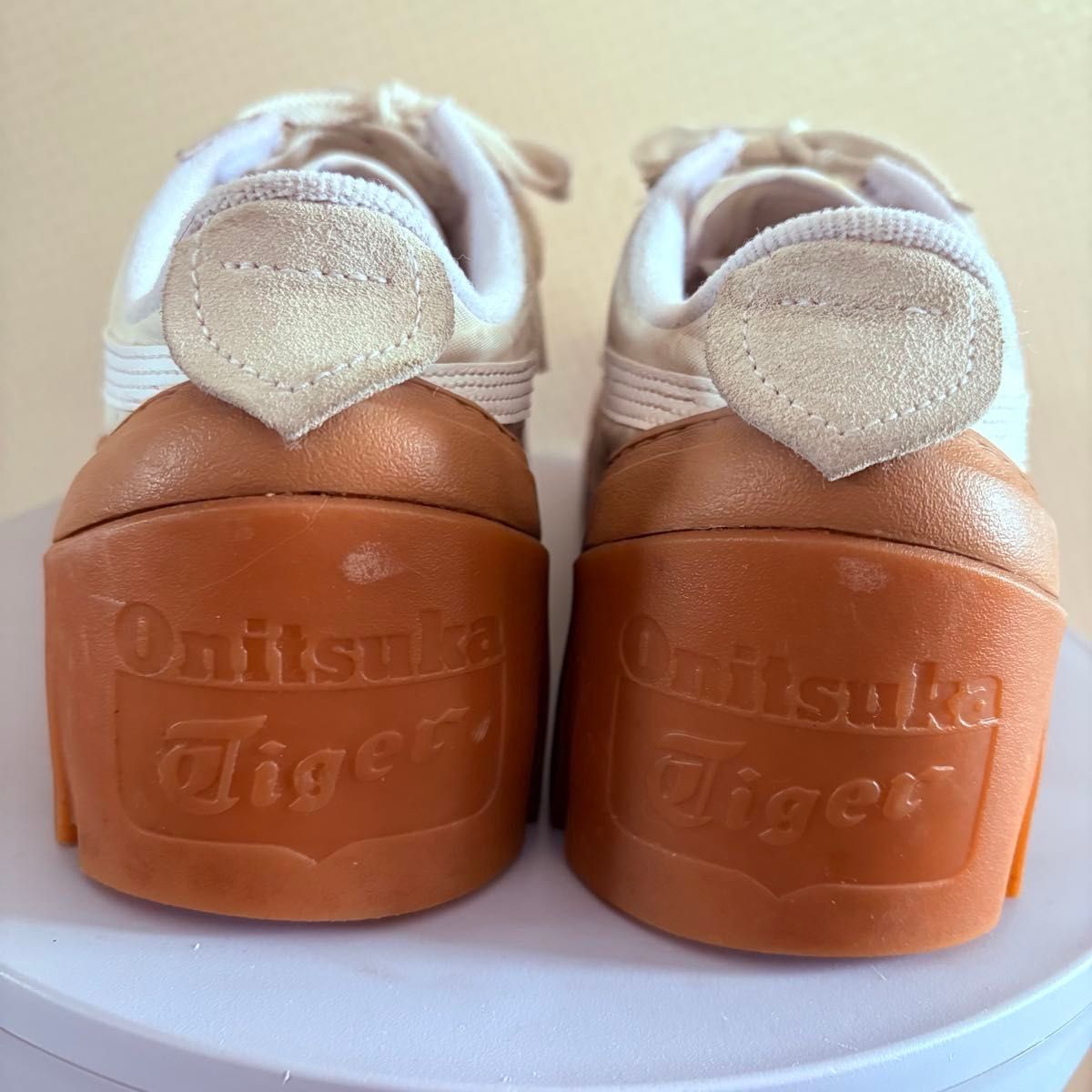 Onitsuka Tiger】DELEGATION CHUNK 24 5 白 スニーカー オニツカ Onitsuka Tiger】DELEGATION CHUNK 24 5 白 スニーカー オニツカ