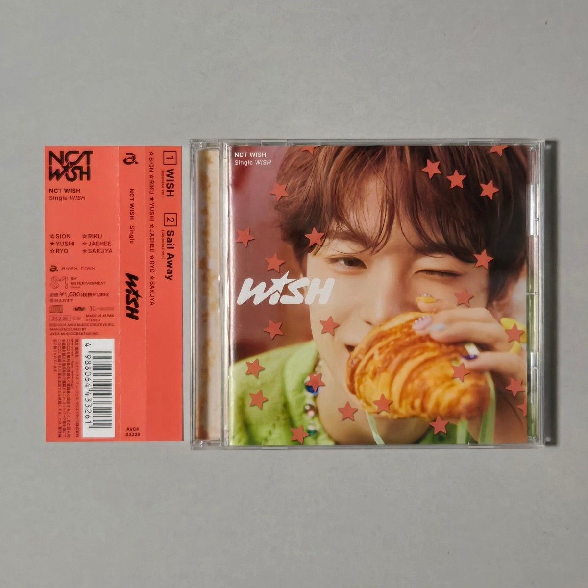 NCT WISH ユウシ 日本盤 WISH シングル CD 初回限定盤 開封済み NCT WISH ユウシ 日本盤 WISH シングル CD 初回限定盤 開封済み