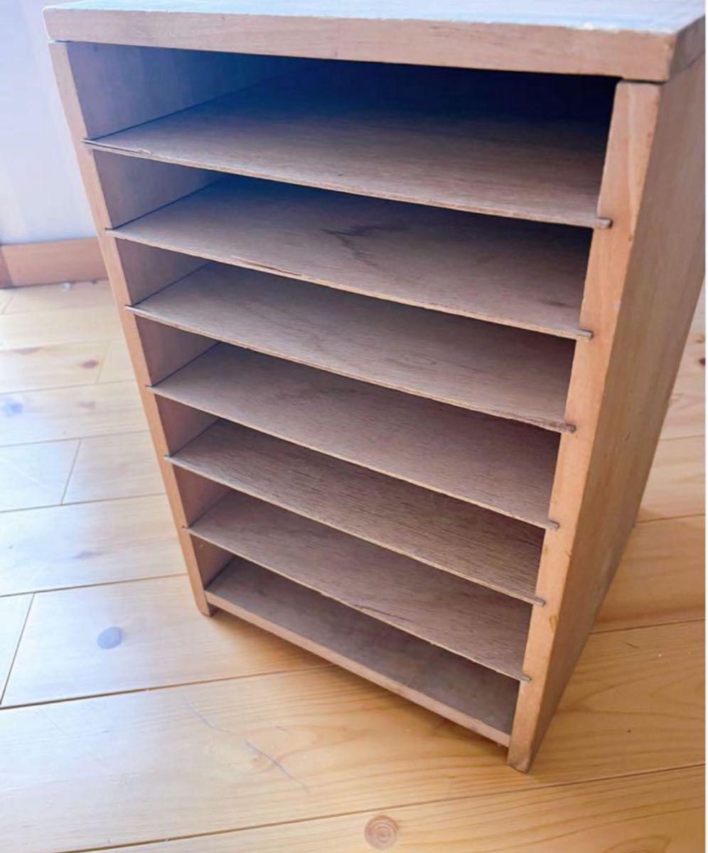 書類ケース レトロ 古家具 木製棚 木製 収納 収納棚 昭和レトロ 書類ケース レトロ 古家具 木製棚 木製 収納 収納棚 昭和レトロ