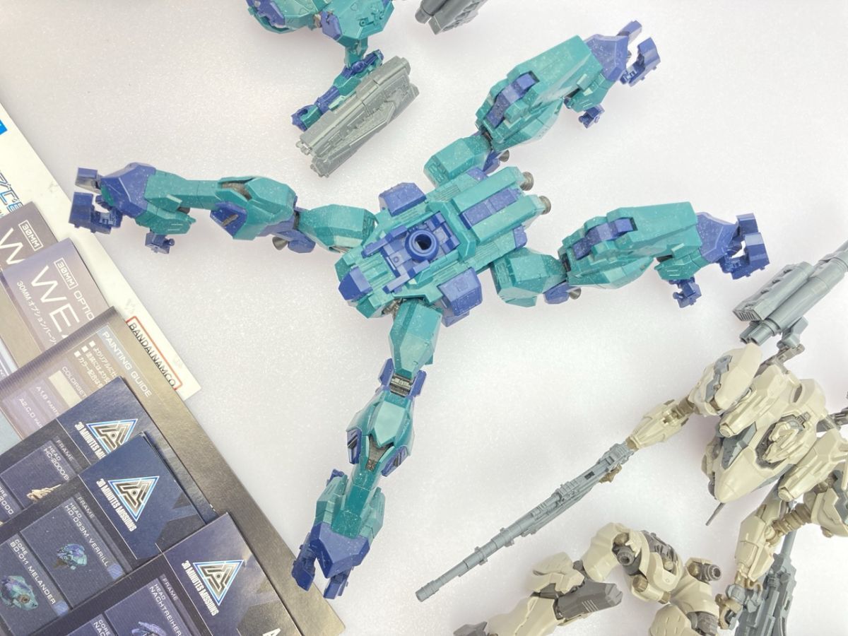 バンダイ 30MM アーマードコア 完成品 まとめて ナイトフォール バンダイ 30MM アーマードコア 完成品 まとめて ナイトフォール