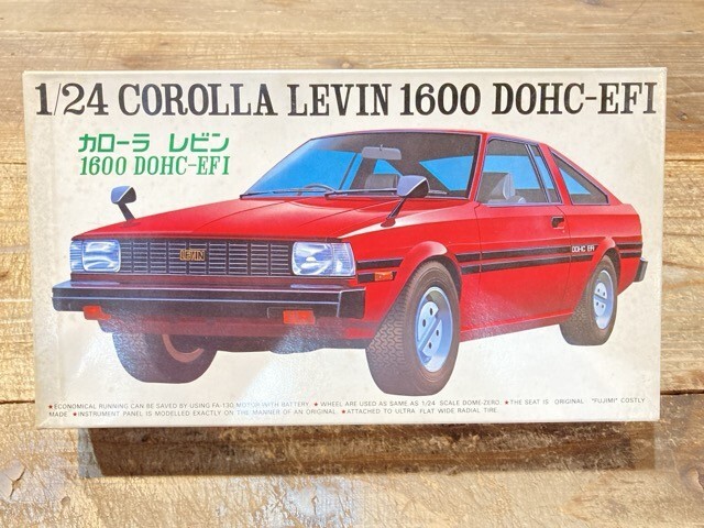 フジミ 1/24 カローラレビン 1600 DOHC-EFI NC9/ジャンク [26 フジミ 1/24 カローラレビン 1600 DOHC-EFI NC9/ジャンク [26