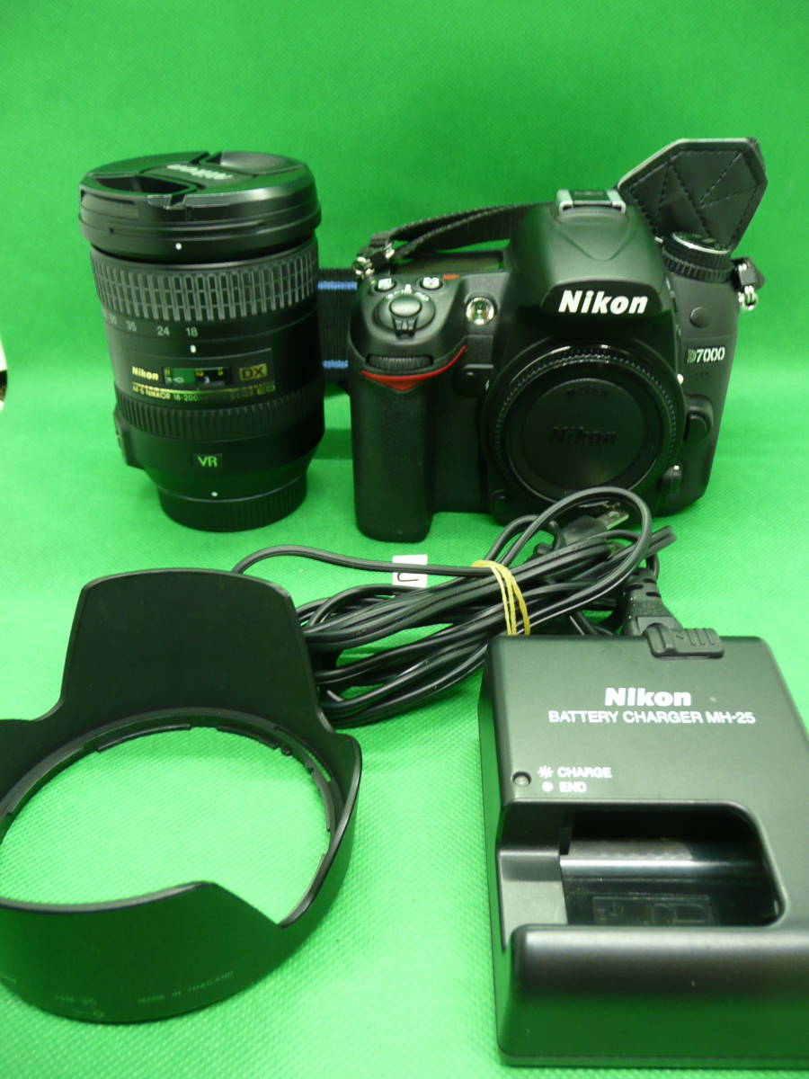 【状態◎】NIKON D7000 ≪レンズDX AF-S Nikkor 18-200mm f/3.5-5.6G ED VR Ⅱ≫ 2573　※現状販売_画像1