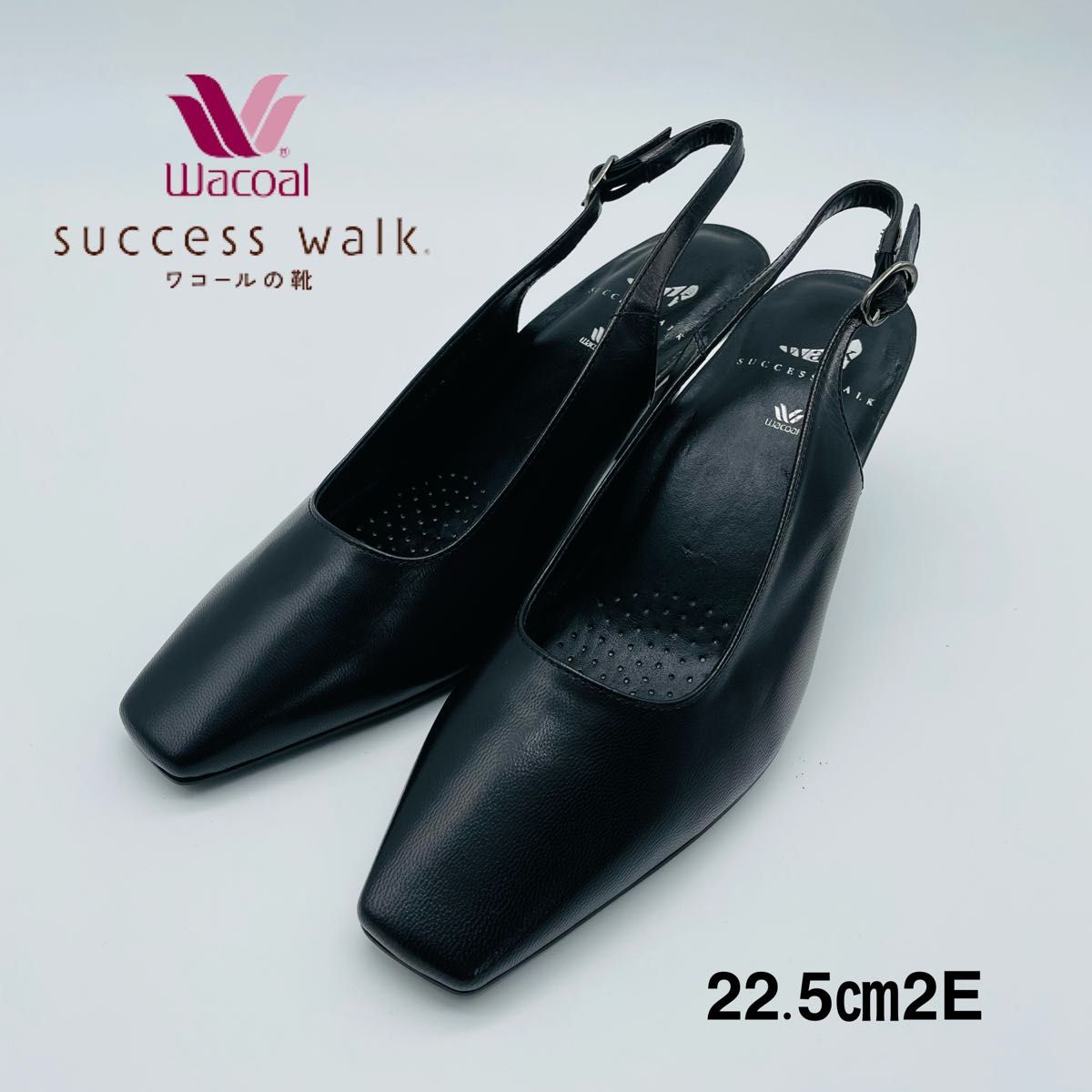 Wacoal success walk 黒 バックストラップ22 5cm 2E 国産|Yahoo Wacoal success walk 黒 バックストラップ22 5cm 2E 国産|Yahoo