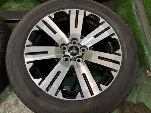 21年製 デリカD5 ヨコハマ ジオランダーSUV 225/55R18 後期純正 21年製 デリカD5 ヨコハマ ジオランダーSUV 225/55R18 後期純正