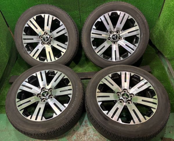 21年製 デリカD5 ヨコハマ ジオランダーSUV 225/55R18 後期純正 21年製 デリカD5 ヨコハマ ジオランダーSUV 225/55R18 後期純正
