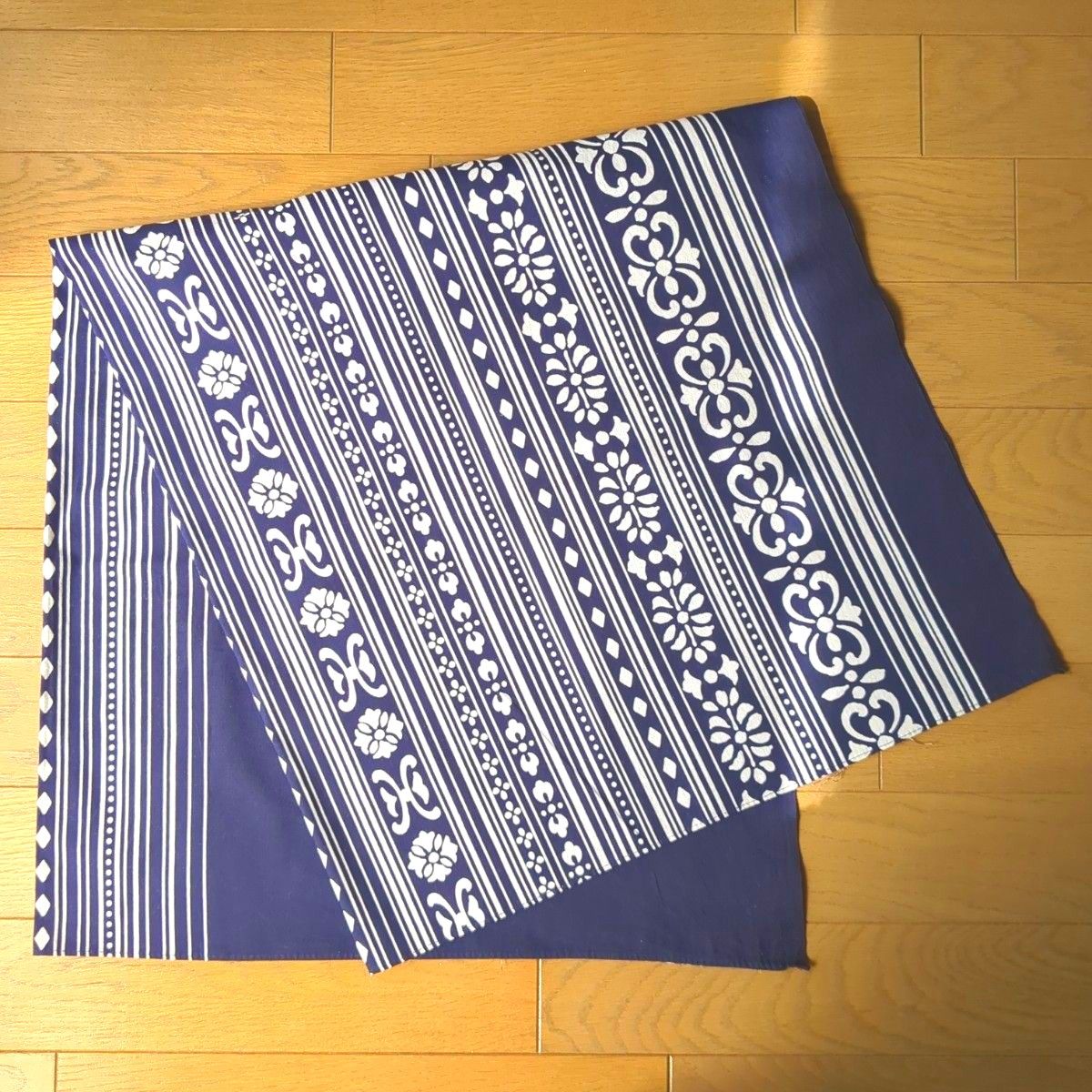 風呂敷 農災法施工30周年記念　約90×90cm 綿100%　レトロ