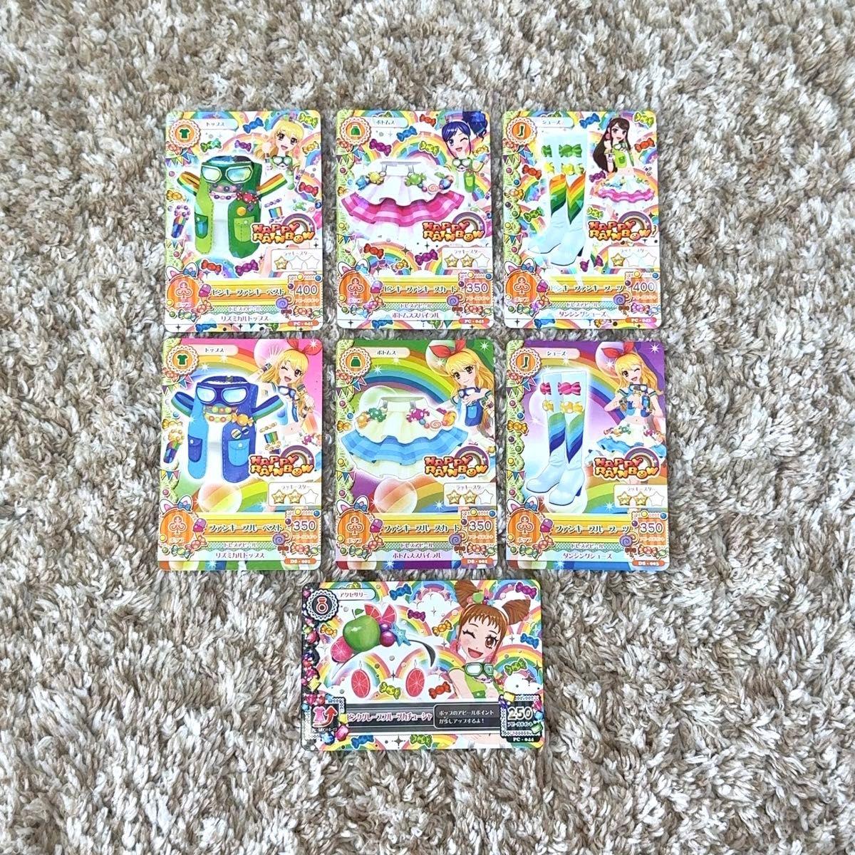 アイカツカード ファンキーブルーコーデ・ピンキーファンキーコーデ アイカツカード ピンキーファンキーコーデ ファンキーブルー