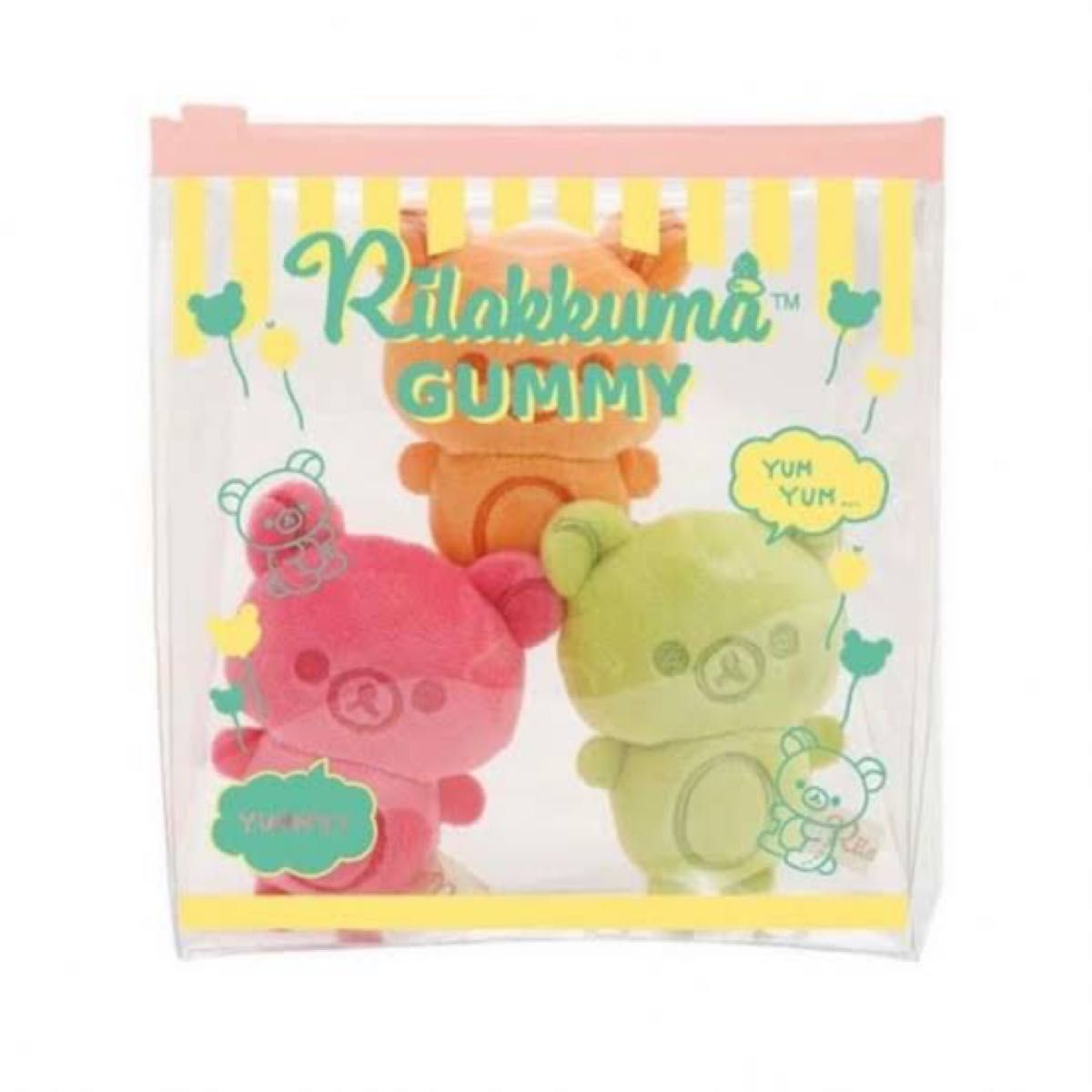 リラックマストア限定 グミキャンディぬいぐるみセット おかしな遊園地お菓子てのり リラックマストア限定 完売品 レア グミキャンディぬいぐるみ